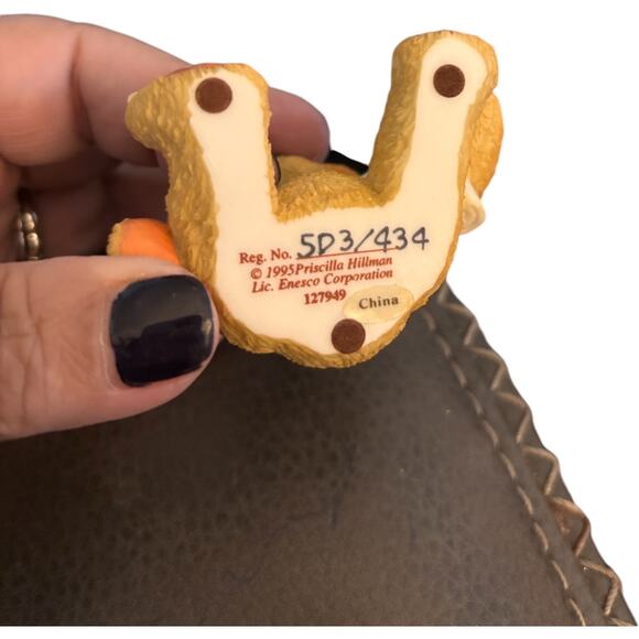 Cherished Teddies GRADUATE GRADUATION Pink Teddy Bear Boy with Diploma Figurine - Picture 2 of 3